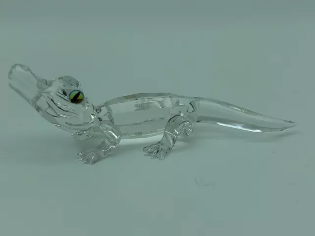 Swarovski Figur Krokodil 8,5 cm. Top Zustand