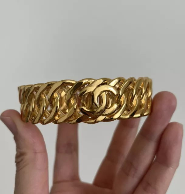 CHANEL Gold Cuff Fashion Bracelets for sale