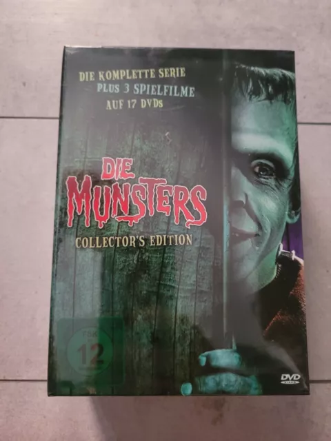 Die Munsters - Die komplette Serie plus 3 Spielfilme DVD NEU OVP