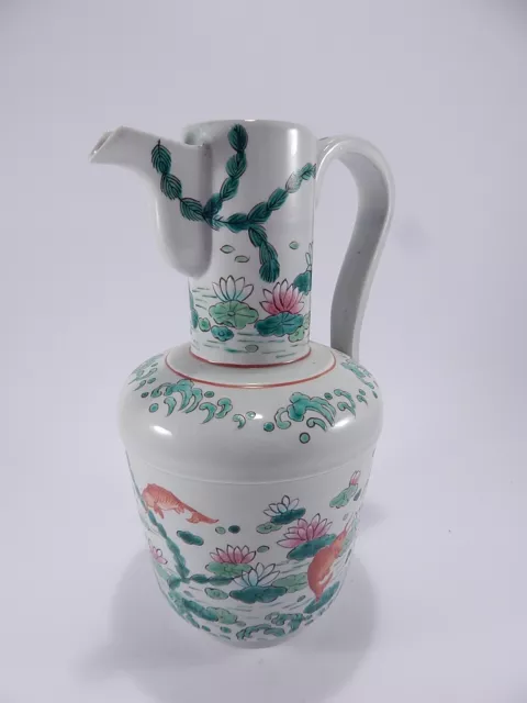 Antico Vaso Anfora Porcellana Cinese Famille Rose Porcelain Chinese Vase 2