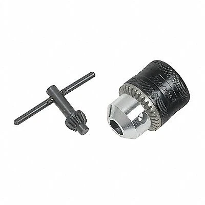 Drill Chuck: Corded or Cordless Reversible or Nonreversible Power Drills, Keyed,