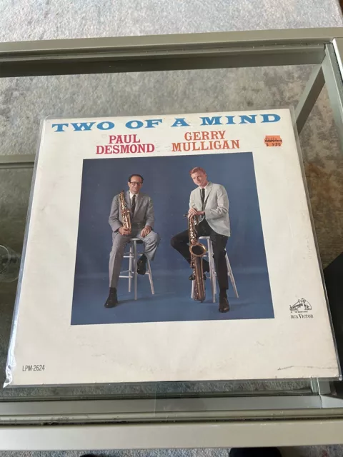 Paul Desmond & Gerry Mulligan Two Of A Mind Rare 1962 OG LP Jazz First Press