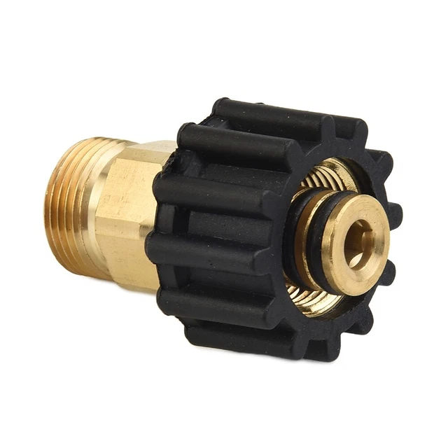 Prise adaptateur efficace M22 15 mm femelle vers M22 14 mm mâle pour systèmes