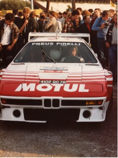 Decal  BMW M1 Motul #2 Tour de France 1983 Top 43 Solido   1/43
