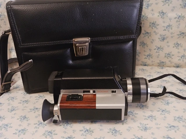 KODAK XL360 Movie Camera Untested 8mm super with carrying case