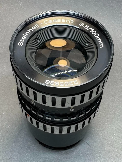 レア？　steinheil cassarit 100mm f3.5 m42 Steinheil Cassarit 100mm F/3.5 [BV] | LENS-DB.COM