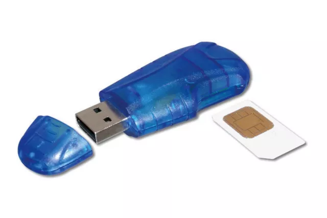 Dispositif de Lecture Pour Cartes SIM Inclus Éditeur de Logiciels #d099