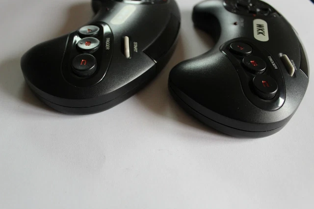 SEGA MEGADRIVE (PAL): Manettes sans fil infra-rouge WKK / TBE & fonctionnelles. 6