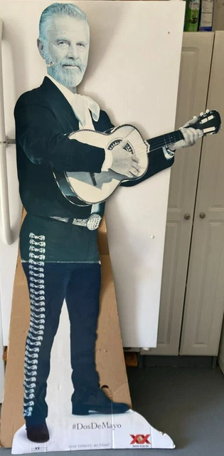 Dos Equis Beer Most Interesting Man In The World Lifesize Cardboard Standee Sign