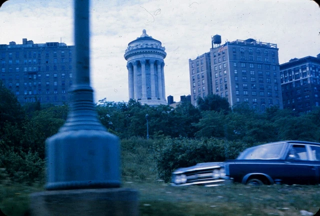 ONYC Original Slide - 1960s New York City Downtown Buildings & Architecture #9