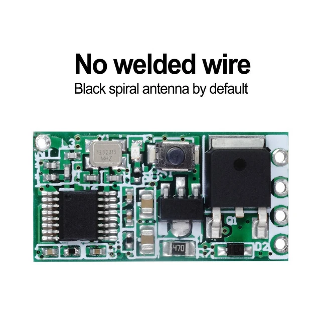 1 ch Rf 433 MHz ricevitore relè universale wireless cambia per fai da te