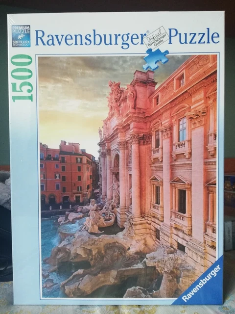 Puzzle Fontana di Trevi, Collezione Italian Classics, 300 Pezzi