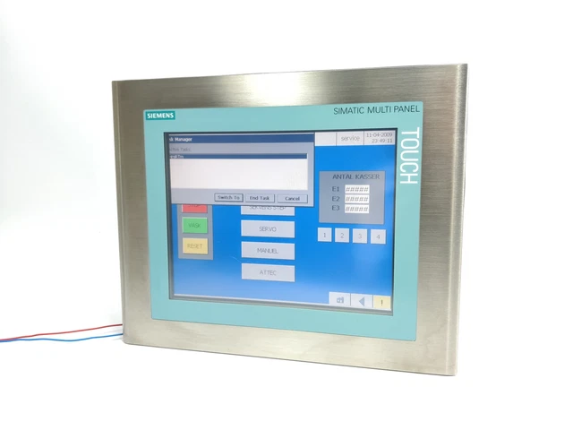 SIEMENS 6AV6643-8AD10-0AA1 MP277 10 " Toucher Inox E02 Dc 24V