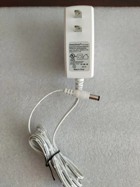 AC/DC Adaptor INPUT:100-240V 50-60Hz 0.5A OUTPUT: 5.0V 1A  5mm plug tip.