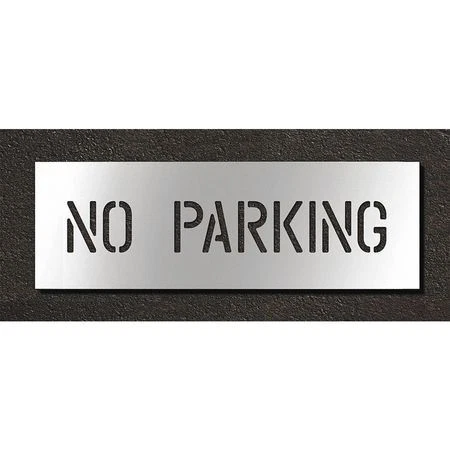 Rae Stl-108-70432 Pavement Stencil,No Parking, Stl-108-70432