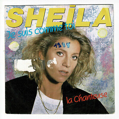 Sheila Vinile 45 Giri Sp 7 " I Suis Comme Toi - La Cantante - Carrere 13.673