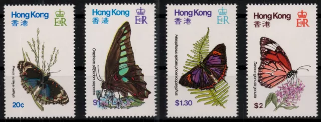 Japan Besetzung II. WK Hongkong; Schmetterlinge 1979 kpl. **  (10,-)