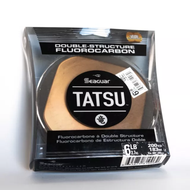 Seaguar Tatsu Fluorocarbon Fishing Line 200YD