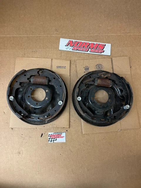 thumbnail interactive-video image 1 of MOPAR Rear Left Brake Drum Backing Plate – 68159653AA – For Chrysler, Dodge, Jeep (06-17) 1 of 5