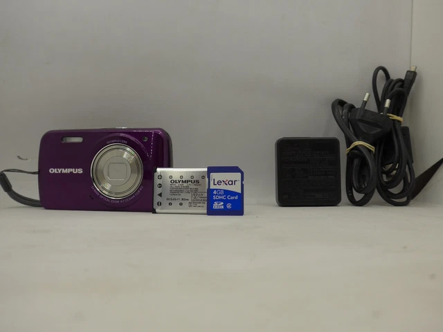 OLYMPUS VH-210 5X Battery Compact Digital Camera E1138