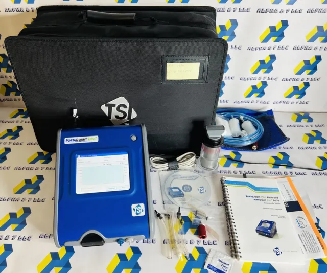 TSI PortaCount Pro+ 8038 Respirator Fit Tester Calibration 09 22 2021