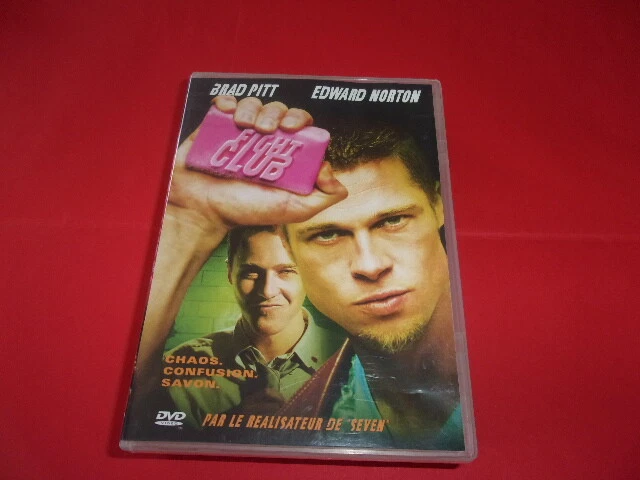 DVD,"FIGHT CLUB",brad pitt,edward norton,etc,(d996)