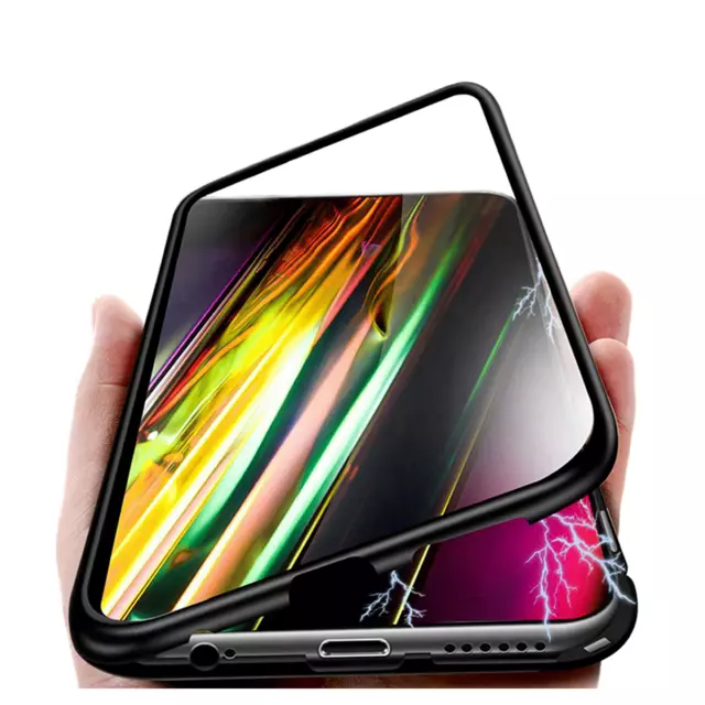 Étui magnétique pour Samsung Galaxy S23 Ultra Case, Hd Double Face