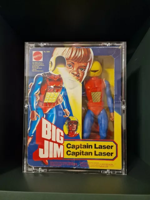 Captain Laser 3264 Big Jim, Mattel 1980 -Sealed