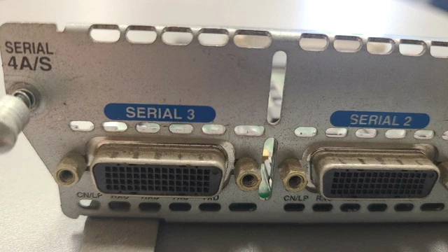 CISCO NM-4A/S 4-PORT Sync Serial Network Module 4AS 2600 2800 3800 ...
