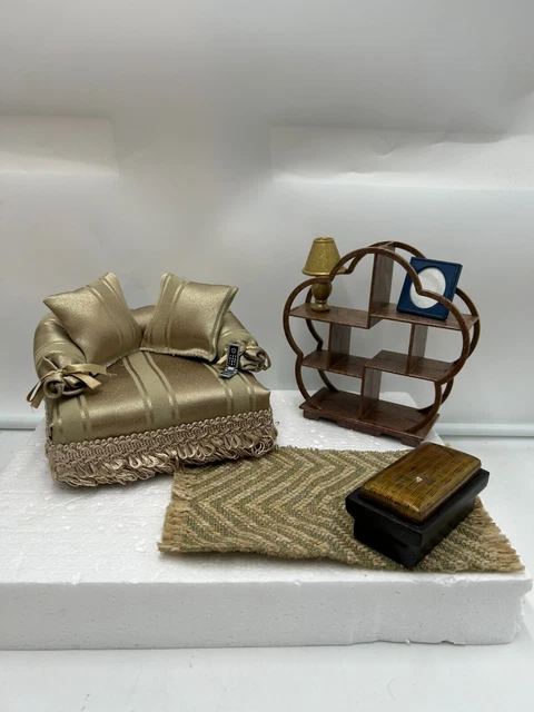 Fauteuil De Salon Pour Barbie & Fashion Royalty – Version, Fabriqué En France
