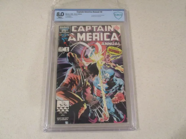 Captain America Annual #8 (1986, Marvel)