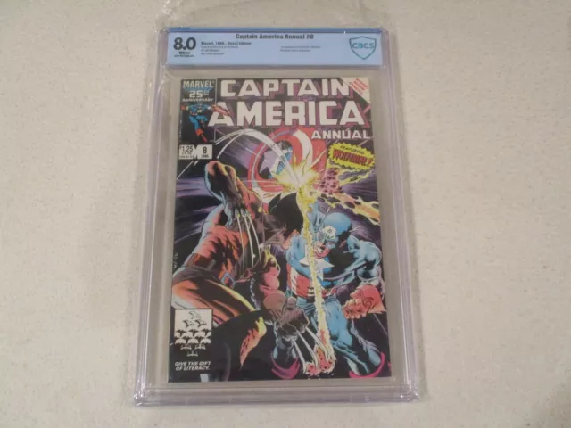 Captain America Annual #8 (1986, Marvel)