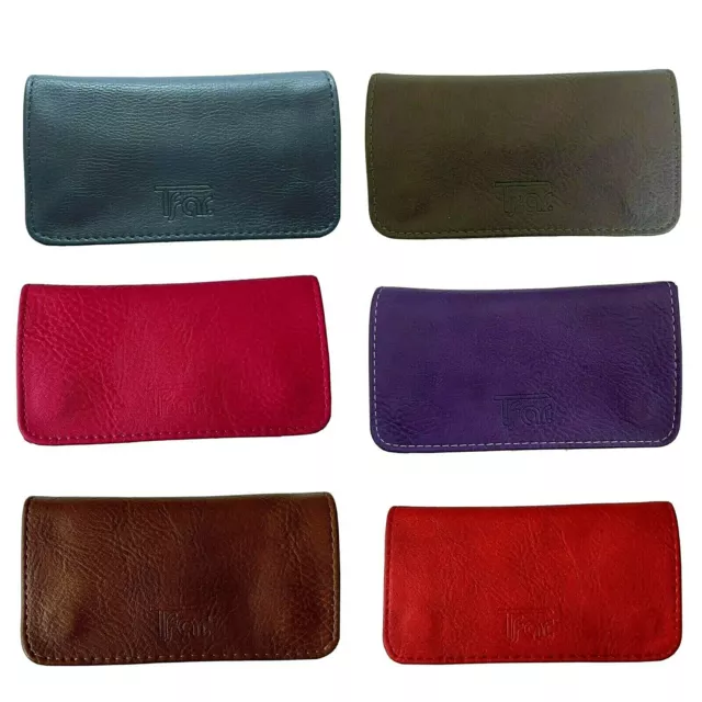 Tobacco Pouch Pu Leather Wallet Holder Case Bag For Rolling Cigarettes 6 Color