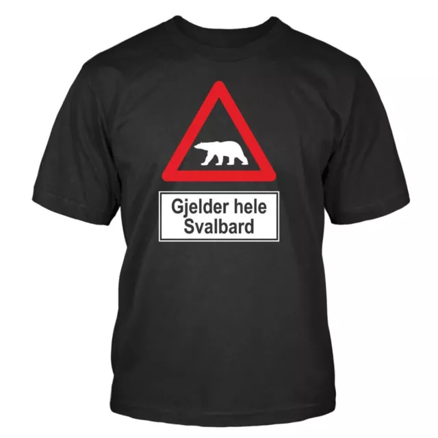 Spitzbergen Svalbard T-Shirt Norwegen Norge Norway Oslo Shirtblaster