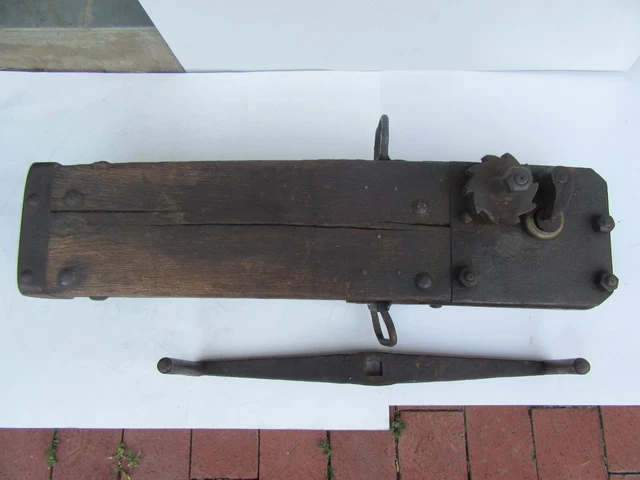 Antique 1830's Primitive Conestoga Wagon Jack