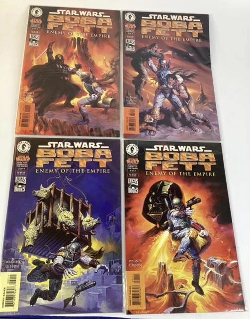 Star Wars Boba Fett Enemy of the Empire #1-4 Complete Set Dark Horse