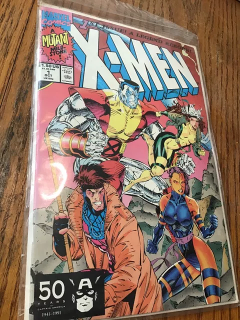 1991 Oct Marvel Comics X-Men #1 A Mutant Mile-Stone! 1st Issue! A Legend Reborn