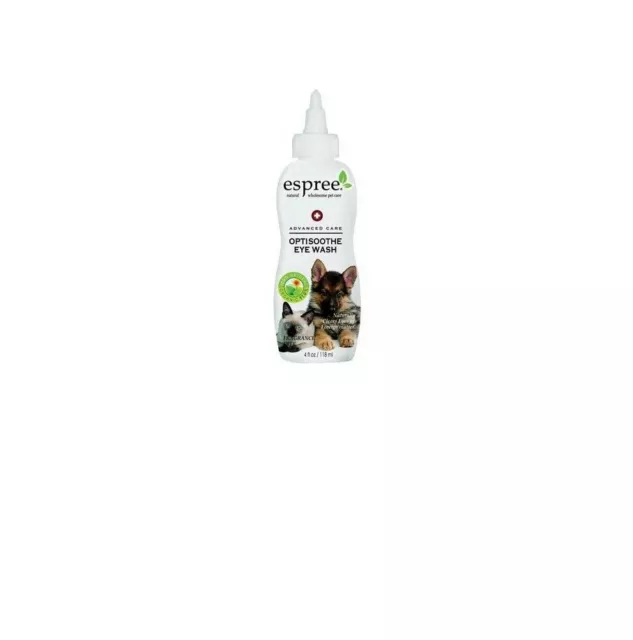 Ojo Lavado para Perros Avanzado Cuidado Optisoothe Naturalmente Proteger 118ml