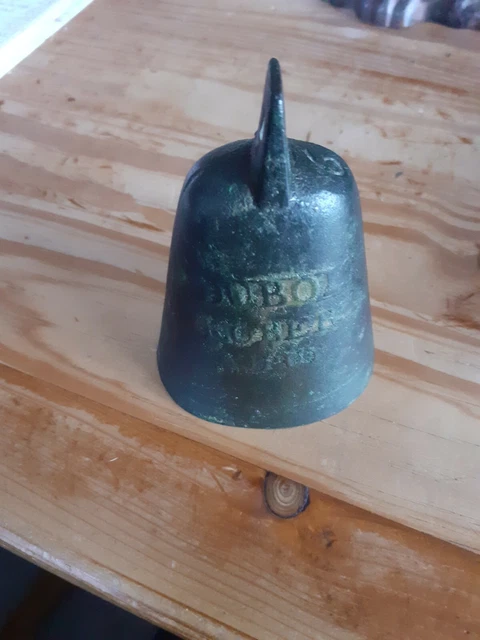N°6 ancienne cloche en bronze DUBOIS AU PUY