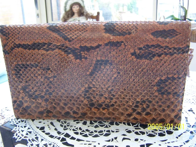Sac à Main En Cuir Vintage Français - Marron, Taille Moyenne - Superbe état - Occasion