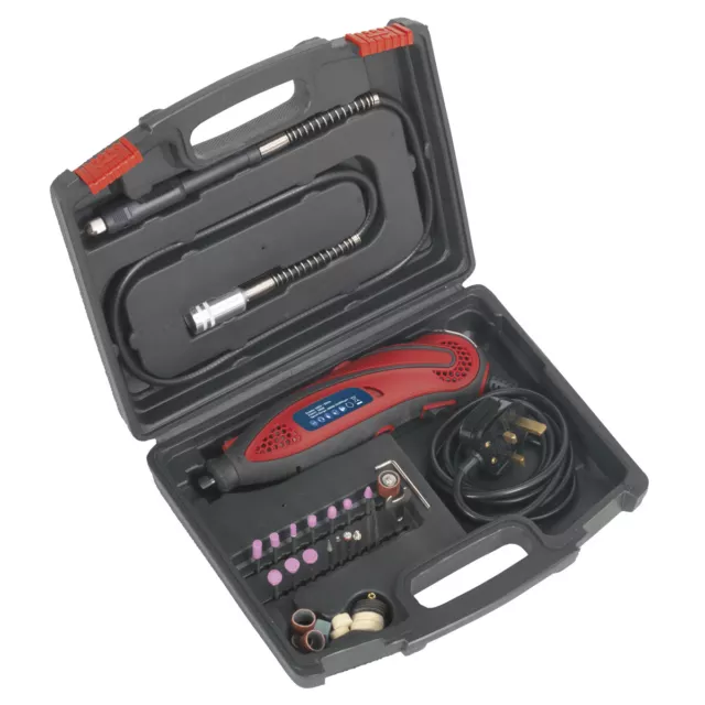 Sealey E540 Kit utensili rotanti e incisori multiuso 40 pz 230 V
