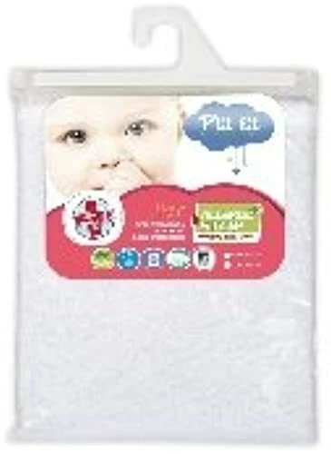 P'tit Lit Housse complete Allergo stop® 60x120, Blanc