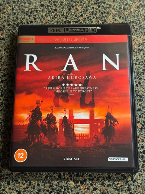 RAN (4K UHD Blu-ray / Region B / 1985) EUR 12,06 - PicClick IT