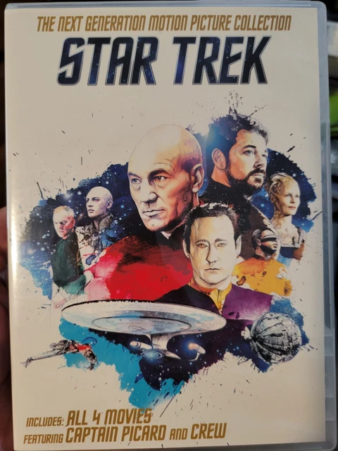 Star Trek The Next Generation Motion Picture Collection DVDS All 4 Movies