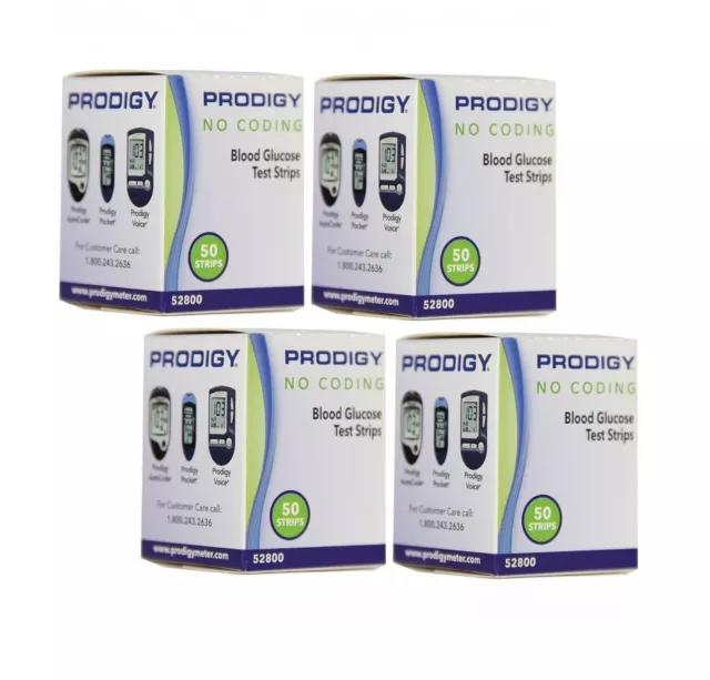 Prodigy Autocode 200 Tiras Reactivas Para Glucosa Cuidado