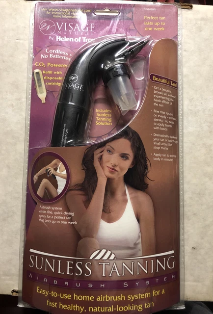 Sistema de aerógrafo bronceado sin sol FACE Naturel Helena of Troy NUEVO
