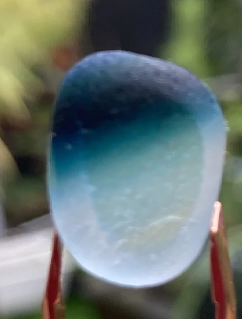 Original Seaham Strand Meer Glas blau/grün mehrere schöne Farbtöne für Schmuck/Kunst