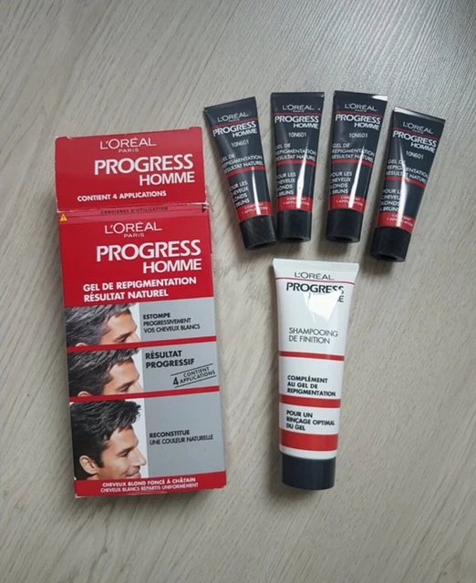L'Oréal Paris Progress Gel De Repigmentation Homme - Lot De 2 Boîtes - 50ml - Neuf