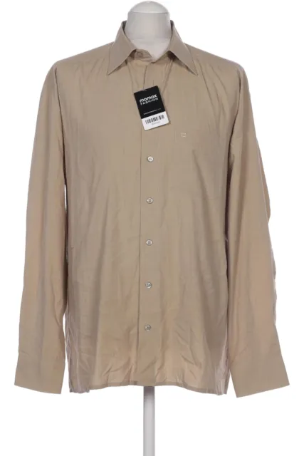 Camicia Olymp uomo top business shirt taglia EU 41 cotone beige #8sooswd