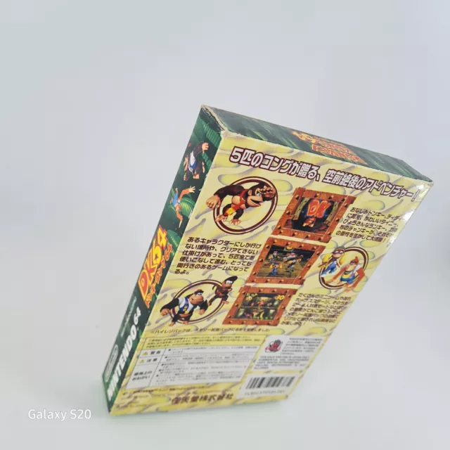 Donkey Kong N64 OVP Nintendo 64 Famicom NTSC-J Game Cartridge Rang B✅️ 9